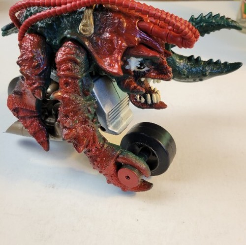 RARE Vintage Mattel 1995 Street Sharks SLOBSTER ZOOKI Motorcycle Vehicle Vtg Toy