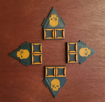 Warhammer 40k Kill Team Wound Counter Dice Tray x4