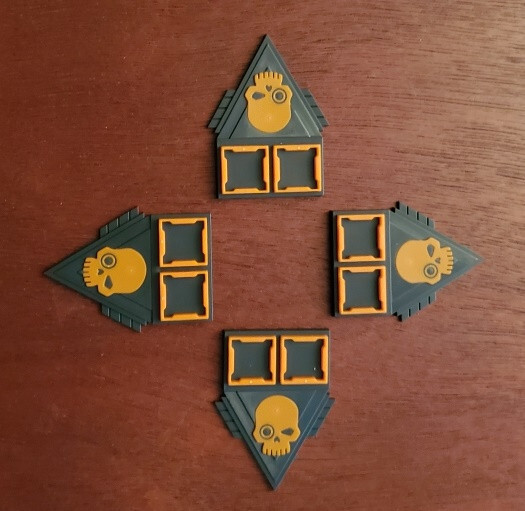 Warhammer 40k Счетчик ранений команды убийц Warhammer 40k Лоток для кубиков x4