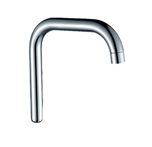 Canna Ricambio Miscelatore Rubinetto Cucina Lavello Cromo Lucido Squadrato dfh