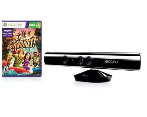 Xbox 360 Kinect Sensor And Game