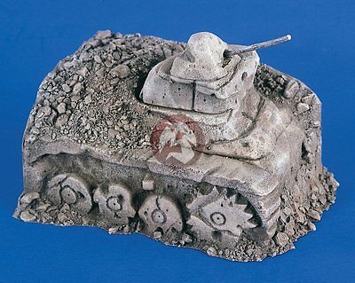 Verlinden 1/35 The Rock Tank of Okinawa Japanese Decoy Tank Vignette WWII 2282