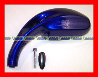 SPECCHIO  SINISTRO  F12  F15  BLU MING YAMAHA  Ø 8  DX  ORIGINALE  08801884