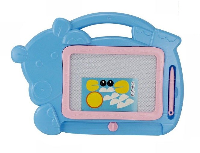 Lavagna Magica Ippopotamo Con Pennarello Cancellabile Bambini Bimbi dfh