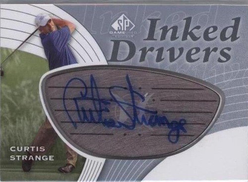 2012 SP Game Used Edition - Curtis Strange #ID-CS