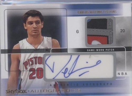 2004-05 Skybox Autographics - Carlos Delfino #AG-CD