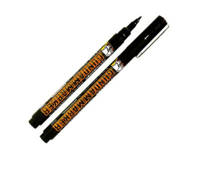 Brush Type Black Gundam Marker GM20 Bandai Mr Hobby