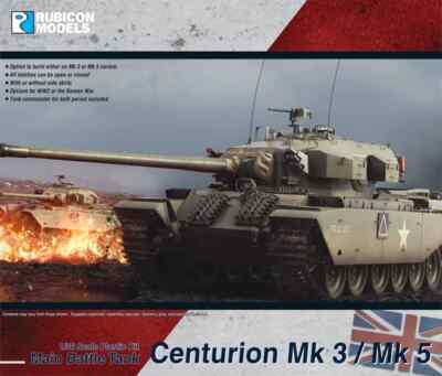 Rubicon Centurion MBT Ml 3 / Mk 5 Main Battle Tank  Vietnam Bolt Action