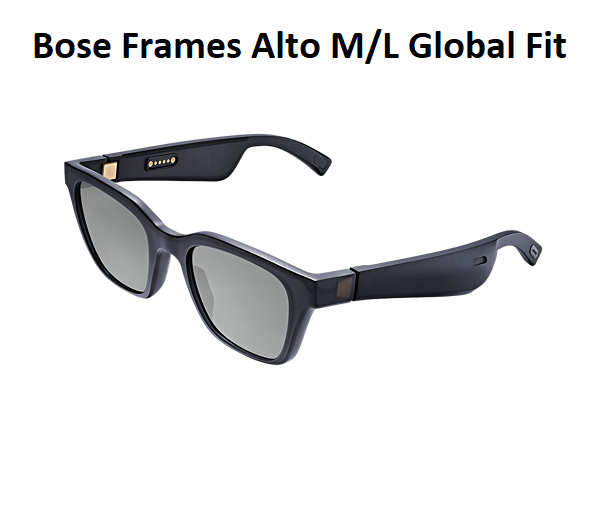 Bose Frames Alto Black Audio Sunglasses M/L - Unused Local