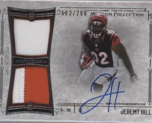 2014 Topps Museum Collection Jeremy Hill #SSDRA-JH