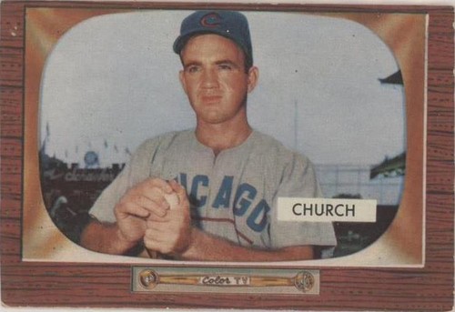 1955 Bowman - Bubba Church #273