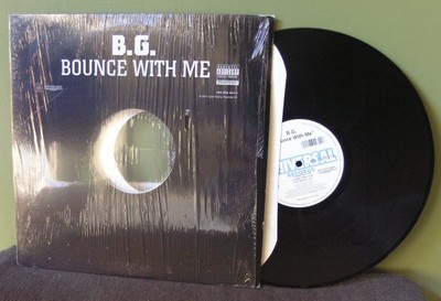 B.G. ''Bounce With Me'' 12'' VG+ in shrink Hot Boyz BG Lil' Wayne Juvenile