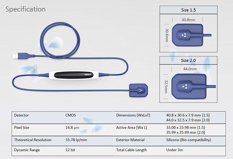 Аппарат радиовизиографический ezsensor vatech dental manufacturing ltd корея