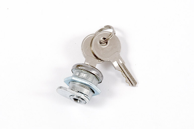 Dee Zee Tool Box Replacement Lock Cylinder with Keys Universal Fit 