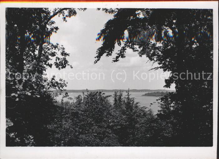 41411900 Bad Stuer Panorama Plauer See Bad Stuer