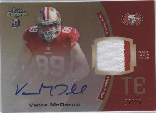 2013 Topps Chrome Vance McDonald #RAP-VM