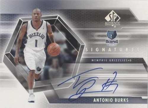2004-05 SP Authentic - Antonio Burks #SP-AB