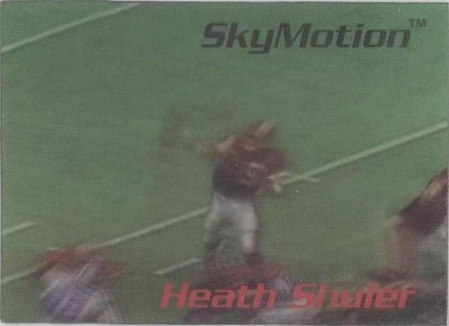 1996 Skybox SkyMotion Heath Shuler #SM46