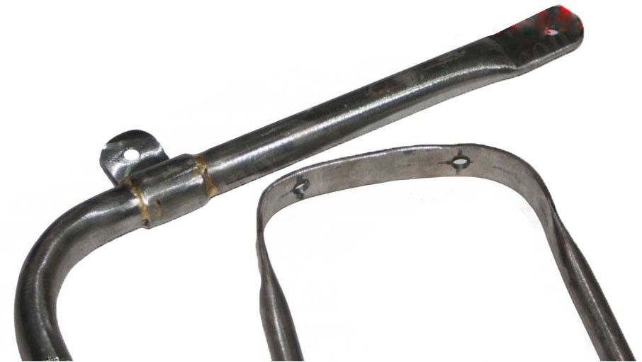 BSA Front Rear Mudguard Stays Fitting Bare Metal 1950 C11 C10 250cc Models 
