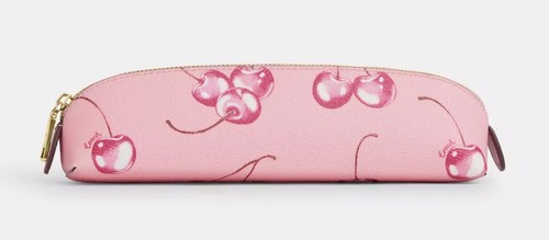 ポーチ COACH Pencil Case Signature Floral CR910 NWT Coach Pencil Case With Heart/Floral Print ( Choose one