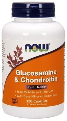Now Foods Глюкозамин и хондроитин с микроэлементами, 120 капсул