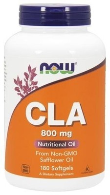 Now Foods CLA 1000 мг (800 мг CLA) 180 мягких таблеток