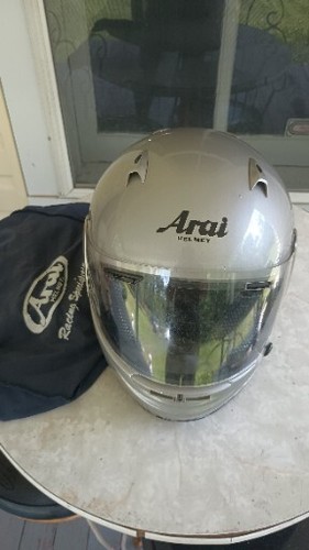 Arai Signet-GT Motorcycle Racing Helmet - Snell DOT Medium No Fear