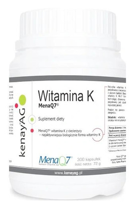Vitamin K2 100 mcg MENACHINONE 7 NATTO K2 MK-7 300 Caps