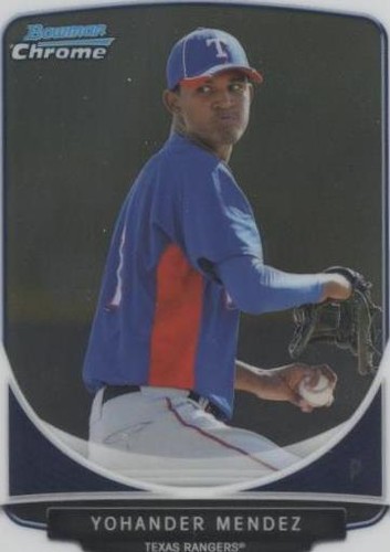 2013 Bowman Chrome Minis - Yohander Mendez #308