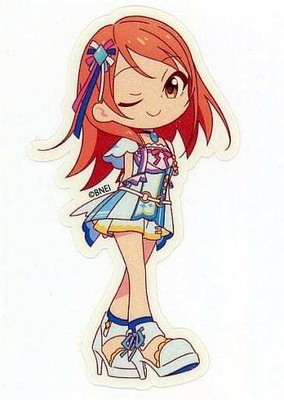 Seal Sticker Hojo Karen Go Just Chibirume Die-Cut The Idolm@Ster Cinderella Girl