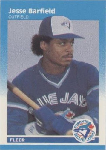 1987 Fleer Classic Miniatures - Jesse Barfield #4