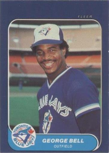 Fleer Classic Miniatures 1986 - George Bell #13