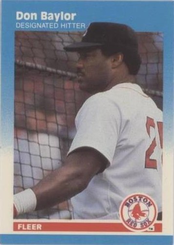 1987 Fleer Classic Miniatures - Don Baylor #6