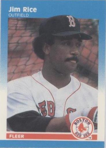 Fleer Classic Miniatures 1987 - Jim Rice #89