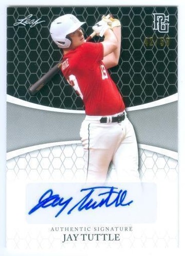 2022 Leaf Perfect Game National Showcase - Jay Tuttle #BA-JT1