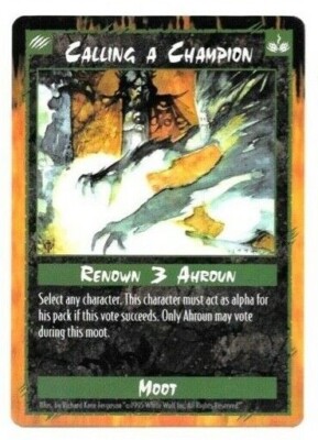Rage the Apocalypse Werewolf White Wolf Cards / Unl / Ltd / Choose / A-Q / mb20