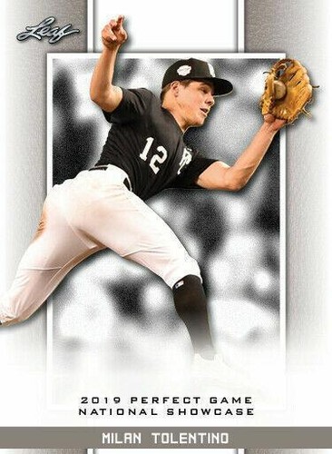 2019 Leaf Perfect Game National Showcase - Milan Tolentino #158