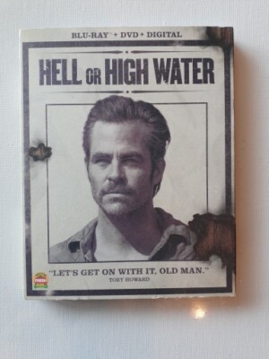 Hell Or High Water Blu-ray+Dvd+Digital with Slipcover NEW