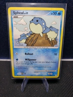 Pokemon Trading Card - Mysterious Treasures: Spheal LV.17 102/123