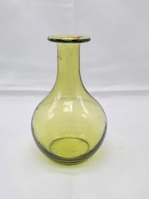 Green Bud Vase Jamestown Virginia 1608-1957 Vintage Mid-Century 4.75 Inches