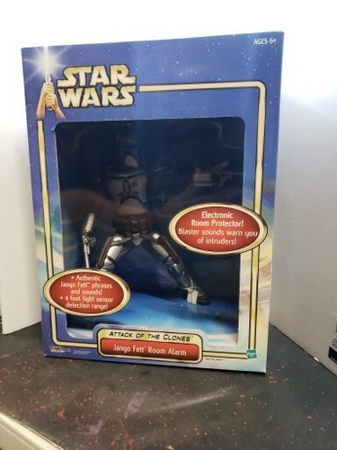 スターウォーズ　JangoFett 　ルームアラーム　　自宅保管品　アメリカ スターウォーズ JangoFett ルームアラーム 自宅保管品 アメリカ