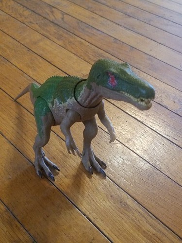 13" Jurassic World Baryonyx Grim Sound Strike Dinosaur Camo 