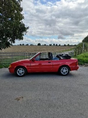 Ford escort xr3i cabriolet