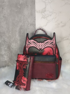 Marvel Doctor Strange In The Multiverse Madness Scarlet Witch Backpack & Wallet