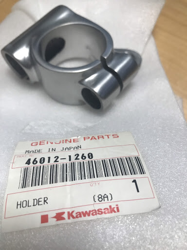 Kawasaki 46012-1260 Left Handlebar Clamp 1995-1997 Ninja ZX