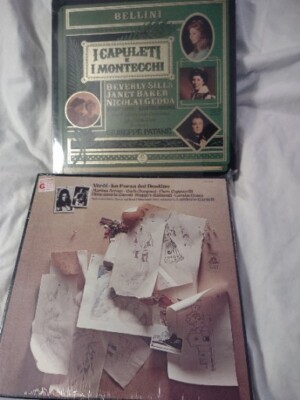 2 SEALED NEW  Bellini I Capuleti E I Montecchi 