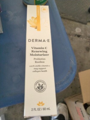 NEW DERMA E Vitamin C Renewing Moisturizer 2 oz.exp 09/2025, Probiotics, Rooibos