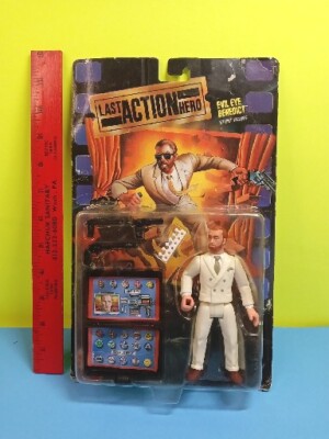 1993 Mattel Last action Hero Evil eye benedict factory sealed near mint