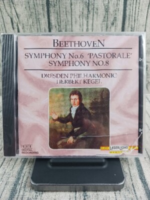 Ludwig Van Beethoven: Symphony #6 'Pastorale' & Symphony #8 (CD, 1995) Brand New