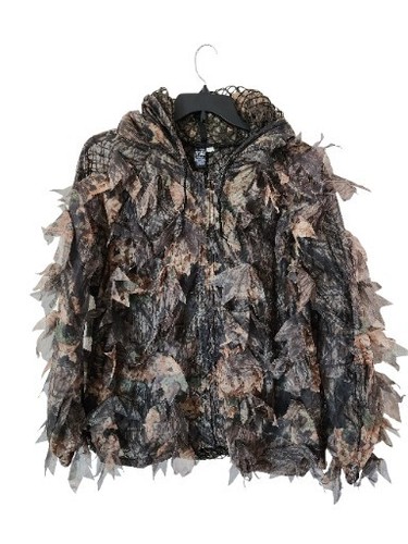 3D Leaf Hunting Camo Parka & Pants | Size XL | Gilly Suit | Bug Tamer Plus